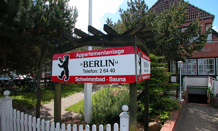 Appartmentanlage Berlin in Westerland auf Sylt